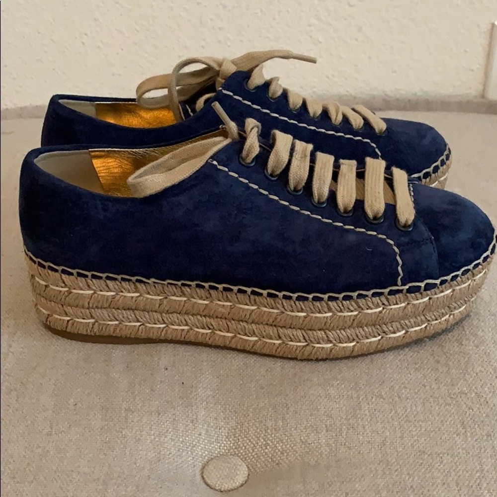Prada Suede Espadrilles